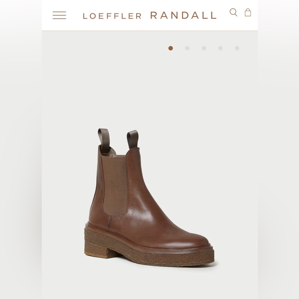 Loeffler Randall Raquel Boots in Espresso, Box Included, Worn Once!